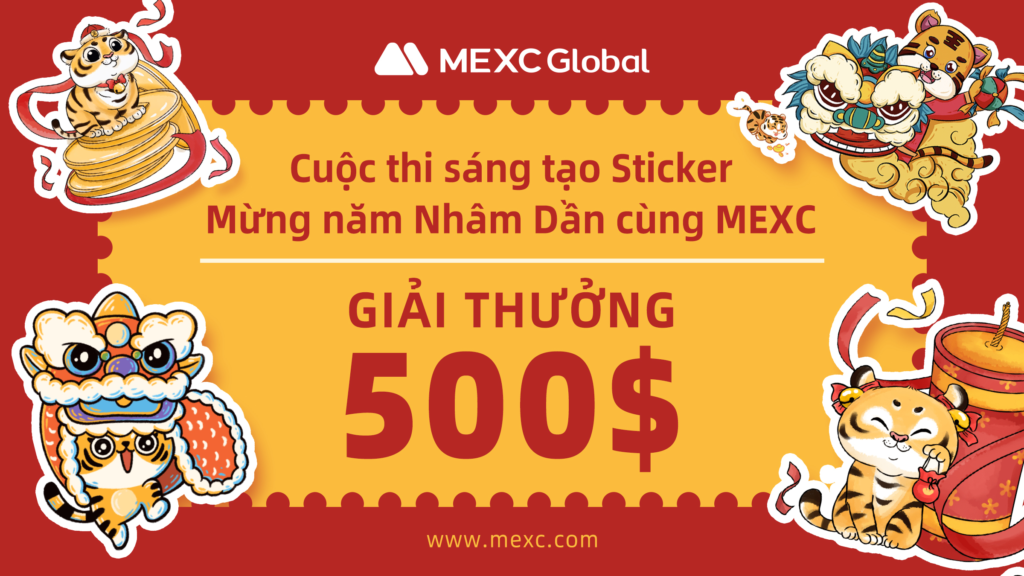 Cuộc thi sáng tạo MEXC Sticker - Mừng xuân Nhâm Dần cùng MEXC