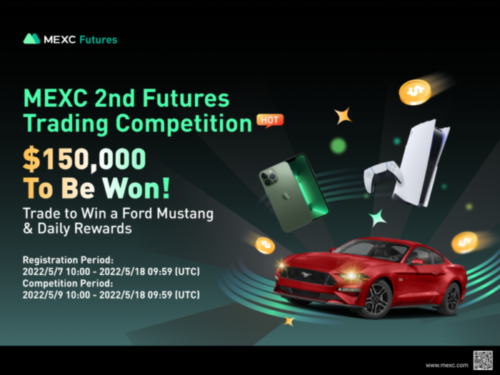 Launching 2nd Futures Trading Competition for Traders to Win Mustang EcoBoost Fastback and Share 150,000 USDT Prize