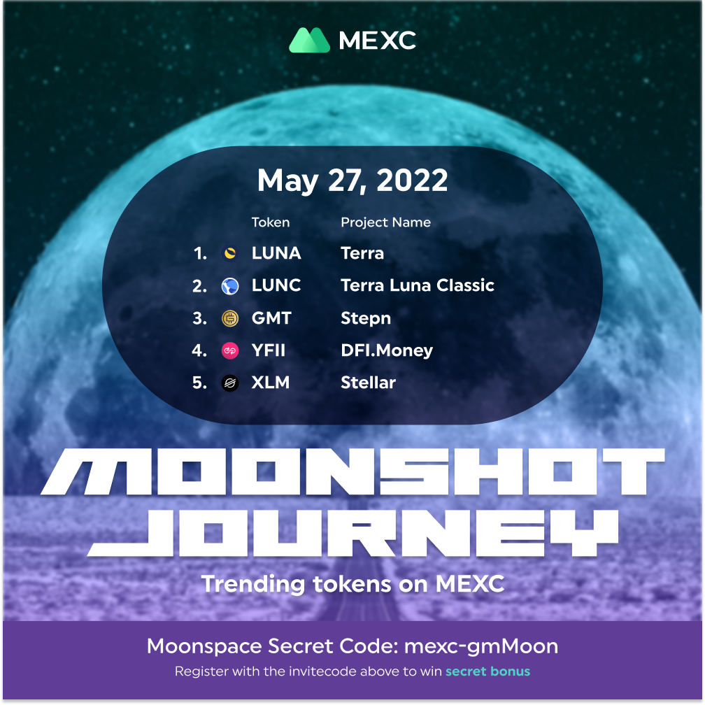MEXC Moonshot Journey
