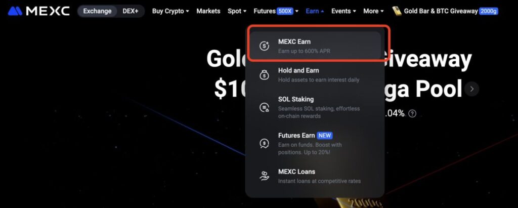 Top-Bar-MEXC-Earn