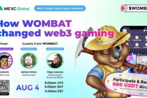 [2022/8/03] Episode 4! MEXC Talk Show——How wombat changed web3 gaming?￼