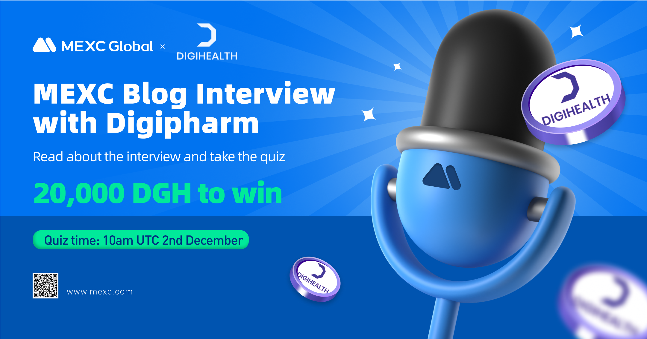 MEXC Blog Interview With Digipharm Team