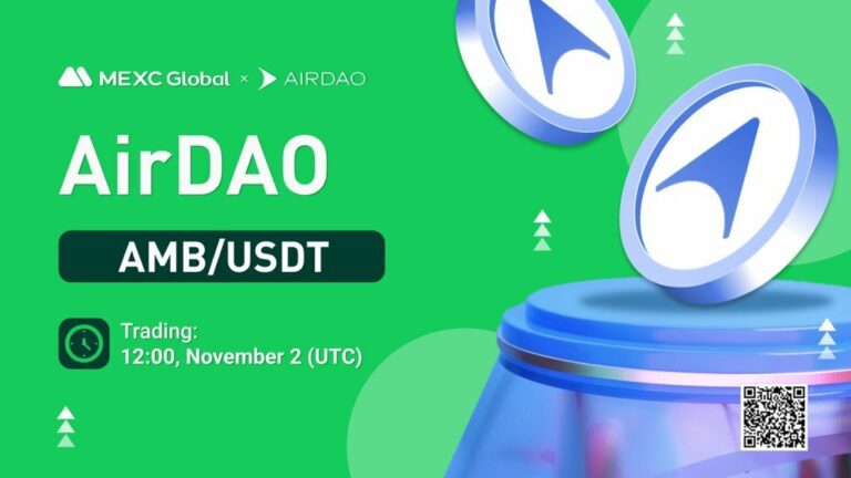 AirDAO (AMB) is now available at MEXC