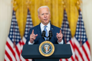 US President Joe Biden talks about crypto regulations