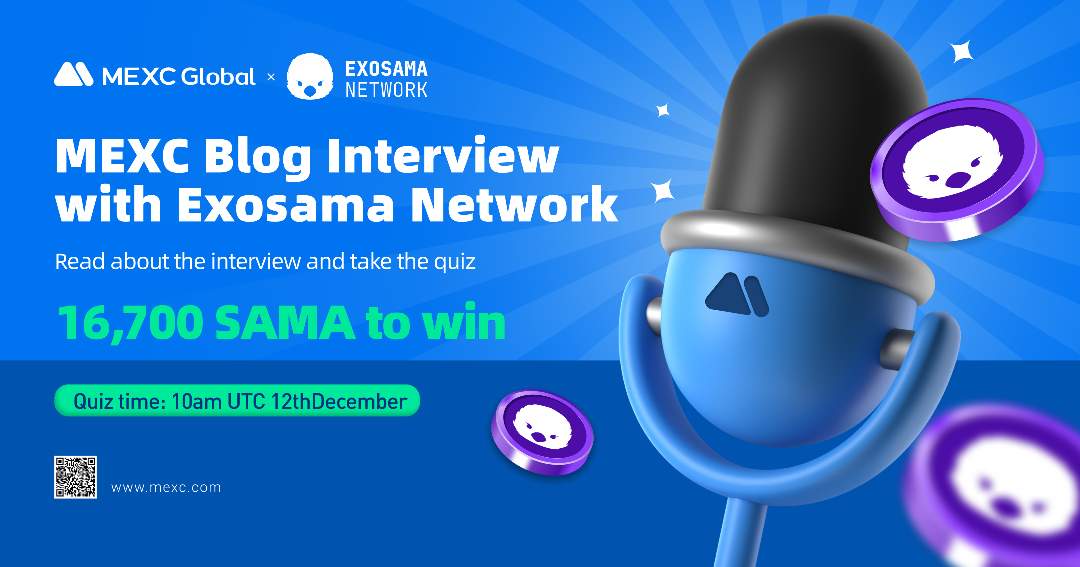 MEXC Blog Interview With Exosama Network Team