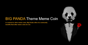 Big Panda is the biggest boi in the meme token market. It hopes to offer its community benefits that other meme coins fail to do so.