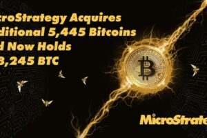 MicroStrategy Boosts Treasury With Additional 5,445 Bitcoin Worth $147.3 Million