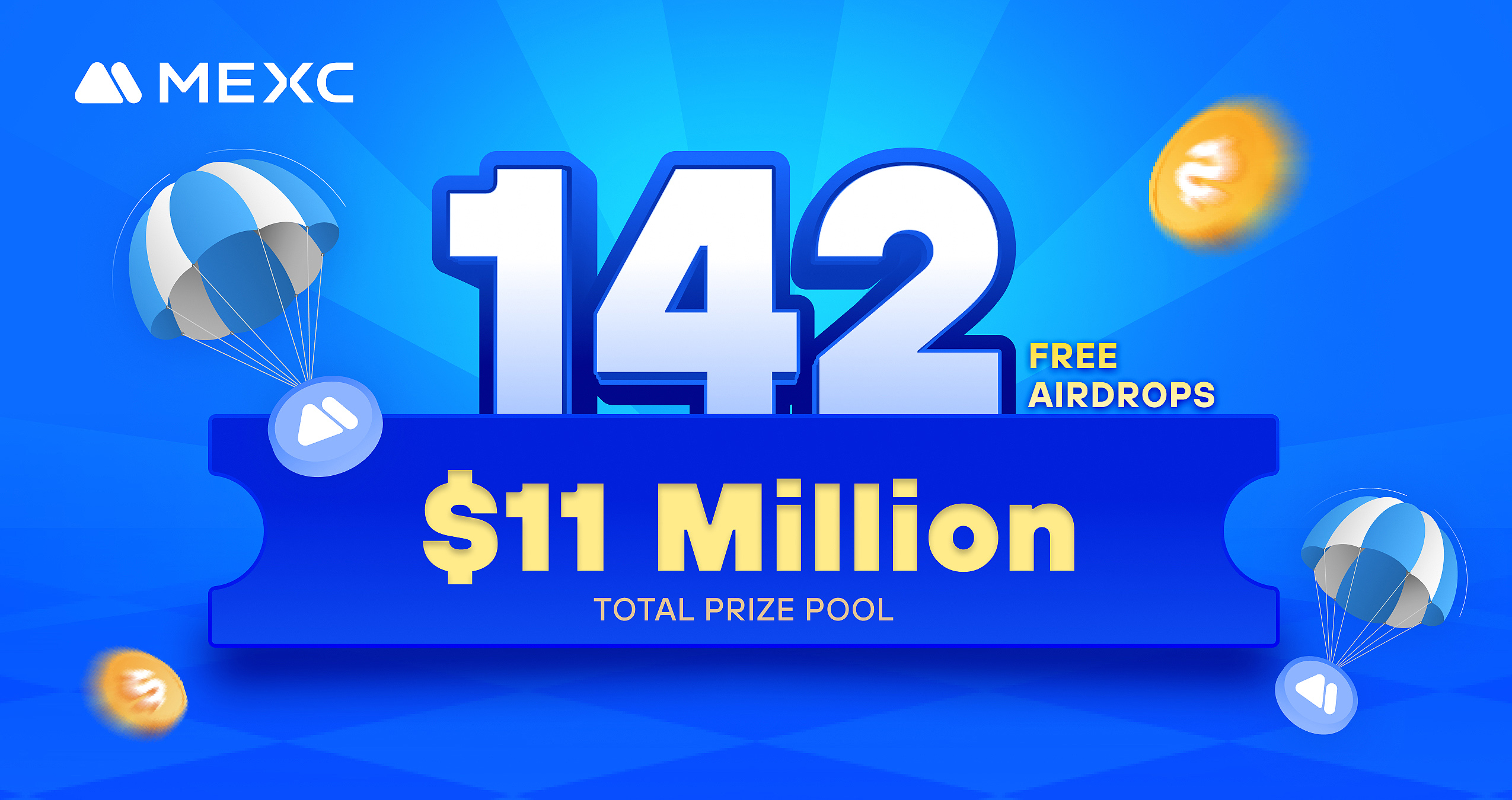 11 Million Prize Pool on MEXC Launchpad – November Review