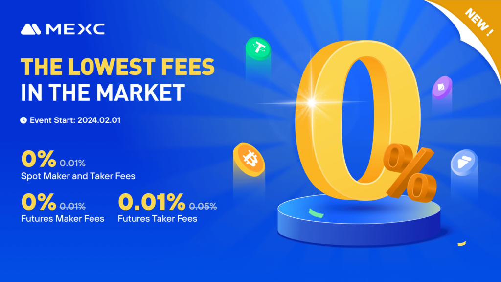 MEXC 0% Fees Is Back, Lowest Fees In The Market!