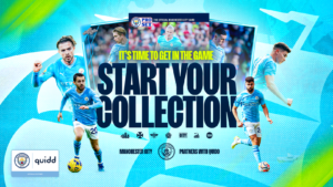 Manchester City Forms Partnership with Quidd for Digital Collectibles