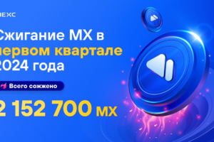 Выкуп и сжигание токенов MX в 1 квартале 2024 завершены!