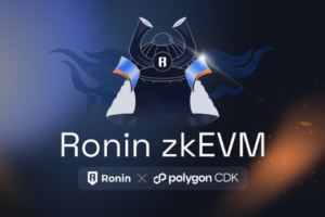 Ronin Advances with zkEVM Launch on Polygon CDK Platform