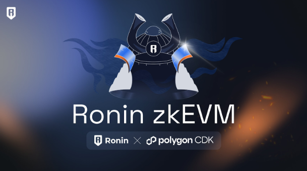 Ronin Advances with zkEVM Launch on Polygon CDK Platform