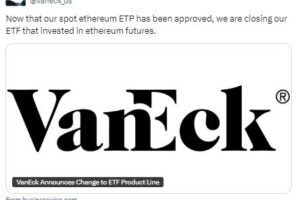 VanEck to Close Ethereum Futures ETF Amid Low Demand, Spot Crypto ETFs Surge