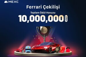 Şansınızı Artırın: MEXC “Ferrari Çekilişi” 10 Milyon USDT Ödül Havuzu ile Rekor Kırıyor!