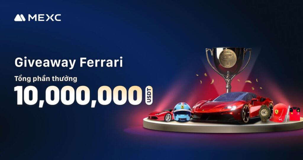 MEXC Giveaway Ferrari