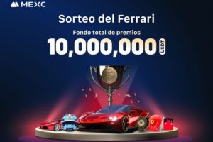 ¡Maximiza tus posibilidades! El Sorteo del Ferrari de MEXC ofrece un fondo de premios récord de 10 millones de USDT