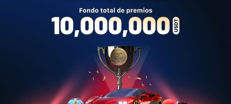 ¡Maximiza tus posibilidades! El Sorteo del Ferrari de MEXC ofrece un fondo de premios récord de 10 millones de USDT