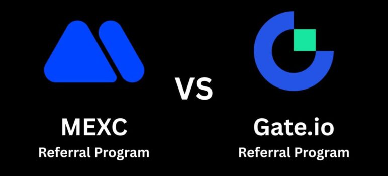 MEXC soovitusprogramm vs Gate.io: Kooli parimate vahetuste soovitusprogramme