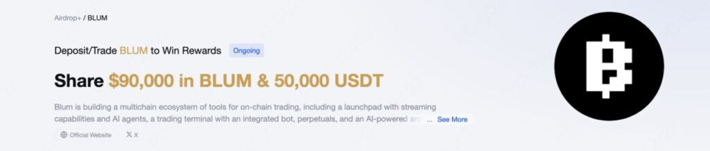 BLUM on MEXC Airdrop+
