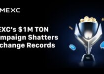 MEXC’s $1M TON Campaign Shatters Exchange Records with $6.6 Billion in Trading Volume