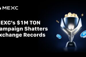 Кампания MEXC на $1M TON побила рекорды биржи с объемом торговли $6.6 миллиардов