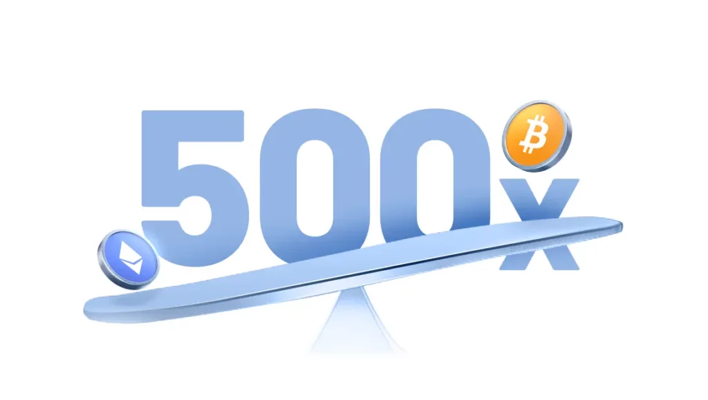 رافعة مالية تصل إلى 500x على MEXC
