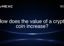 How does the value of a crypto coin increase?