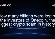 How many billions were lost by the investors of Onecoin, the biggest crypto scam in history?