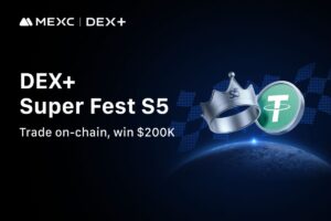 MEXC DEX+ Super Fest Season 5 Launches with a 200,000 USDT Prize Pool