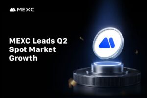 MEXC Leads Q2 Spot Market Share Growth with a 2.4% Increase