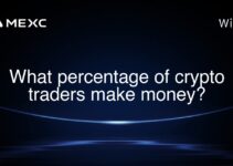 What percentage of crypto traders make money?