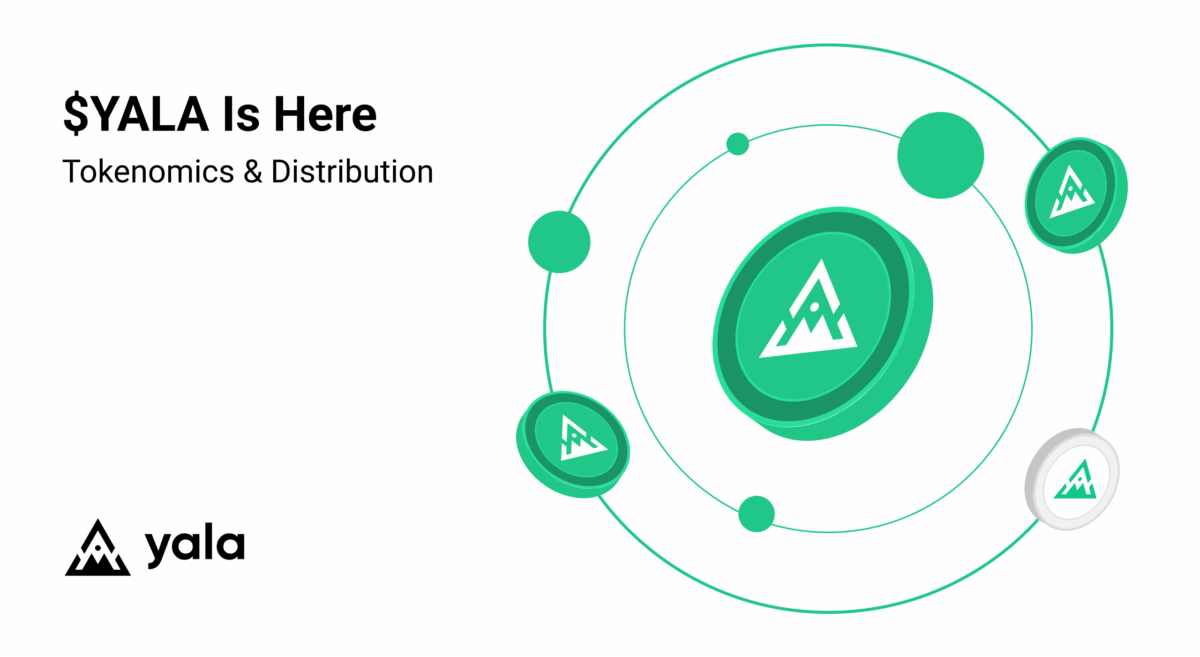 YALA tokenomics infographic