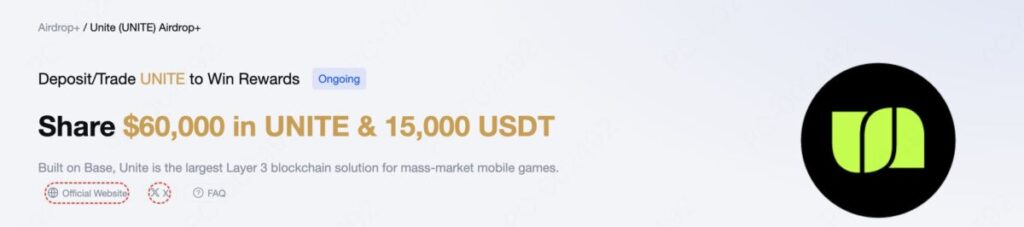 Unite Airdrop on MEXC