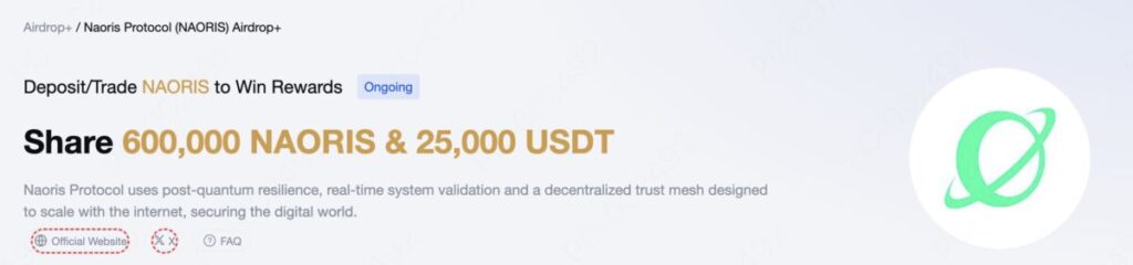Naoris Protocol Airdrop on MEXC