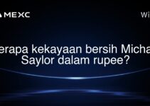 Berapa kekayaan bersih Michael Saylor dalam rupee?