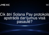 Cik ātri Solana Pay protokols apstrādā darījumus visā pasaulē?