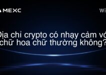Địa chỉ crypto có nhạy cảm với chữ hoa chữ thường không?