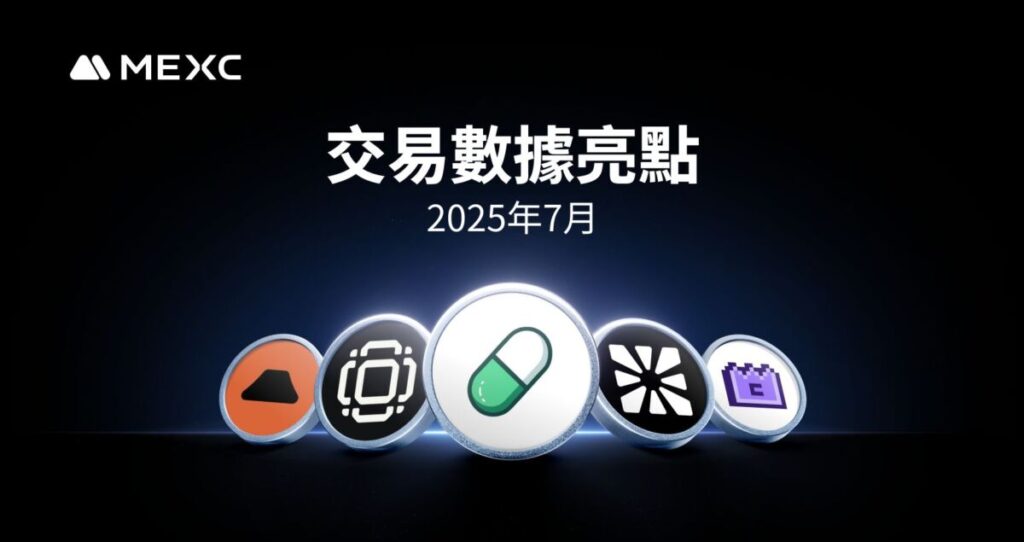 MEXC 七月數據亮點