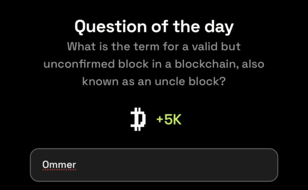 Today's Dropee Question of the Day for August 2-3, 2025