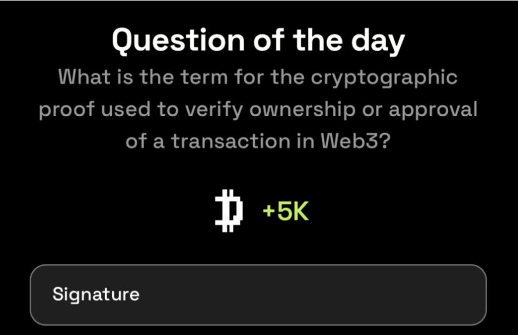 Today's Dropee Question of the Day for August 3-4, 2025