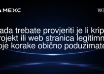 Kada trebate provjeriti je li kripto projekt ili web stranica legitimna, koje korake obično poduzimate?