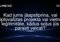 Kad jums jāapstiprina, vai kriptovalūtas projekta vai vietnes leģitimitāte, kādus soļus jūs parasti veicat?