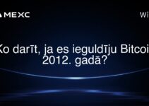Ko darīt, ja es ieguldīju Bitcoin 2012. gadā?