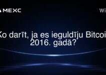 Ko darīt, ja es ieguldīju Bitcoin 2016. gadā?