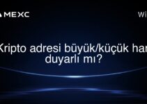 Kripto adresi büyük/küçük harf duyarlı mı?