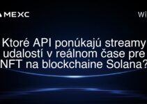 Ktoré API ponúkajú streamy udalostí v reálnom čase pre NFT na blockchaine Solana?