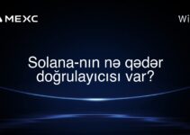 Solana-nın nə qədər doğrulayıcısı var?