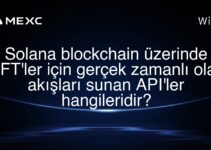 Solana blockchain üzerinde NFT’ler için gerçek zamanlı olay akışları sunan API’ler hangileridir?