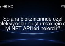 Solana blokzincirinde özel koleksiyonlar oluşturmak için en iyi NFT API’leri nelerdir?